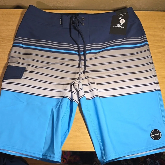 O'Neill Below the knee 21" Lennox Stretch Swim Trunks 29 - Picture 1 of 3